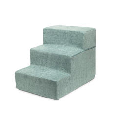 Custom Foldable Foam Pet Steps – Non-Slip Dog Stairs for Couch & Bed | 2/3/4-Step Options | OEM Manufacturer