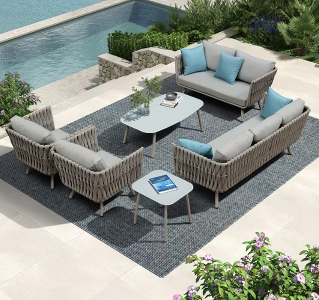 WATERPROOF RAIN COVER FOR 4 Seater Garden Sofa Furniture Set Outdoor Patio Chair