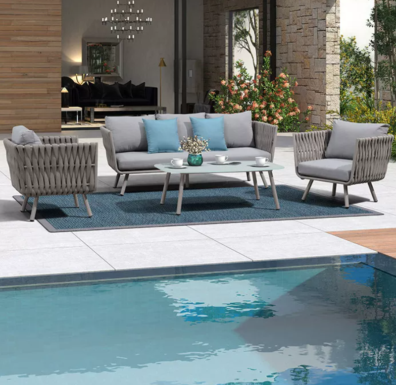 WATERPROOF RAIN COVER FOR 4 Seater Garden Sofa Furniture Set Outdoor Patio Chair
