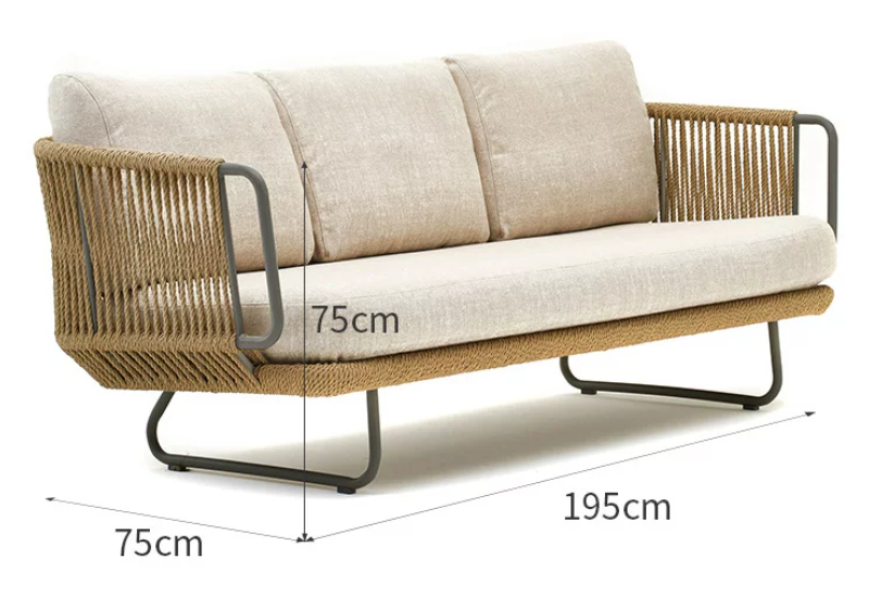 Outdoor Lounge - 1 Seater 2 Seater 3 Seater Outdoor Sofa Set