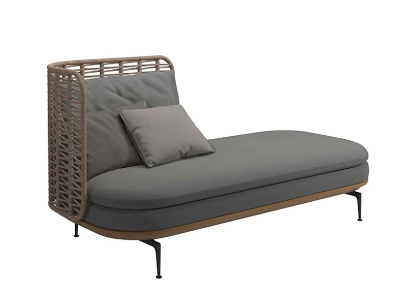 Aluminum Frame Outdoor Sofa Set, Rain & Corrosion Resistant, 10-Year Durability