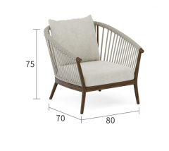 Garden Outdoor Sofa for Afternoon Tea, Create a Cozy Nook Sofa set with Table  and Chair