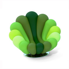 Factory Direct Modern Petal Swivel Chair | Customizable Color & Fabric Available