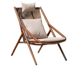 Y Shape Small Size Outdoor Sofa Set, Comfort Lounge Area for Compact Spaces