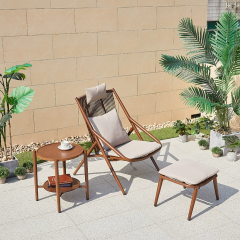 Y Shape Small Size Outdoor Sofa Set, Comfort Lounge Area for Compact Spaces