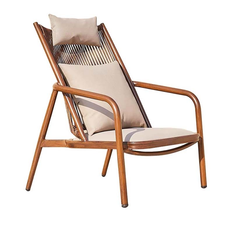 U Shape Small Size Outdoor Sofa Set, Comfort Lounge Area for Compact Spaces