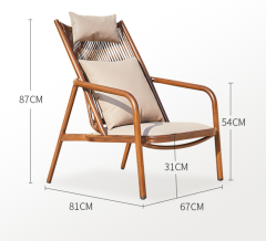 U Shape Small Size Outdoor Sofa Set, Comfort Lounge Area for Compact Spaces