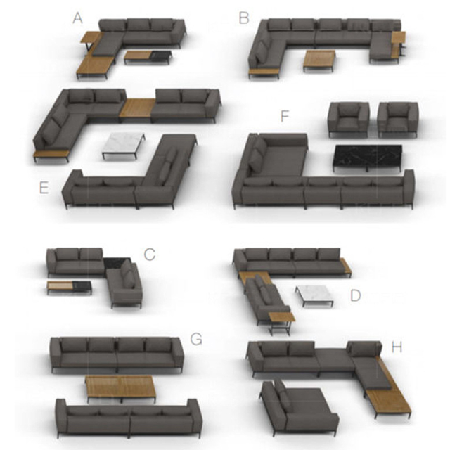 Modular Outdoor Sofa Waterproof & UV-resistant