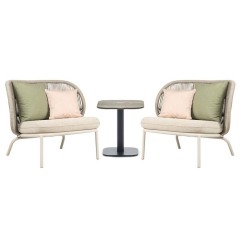 High-back Single Sofa customized size Rattan Wicker Outdoor Sofa