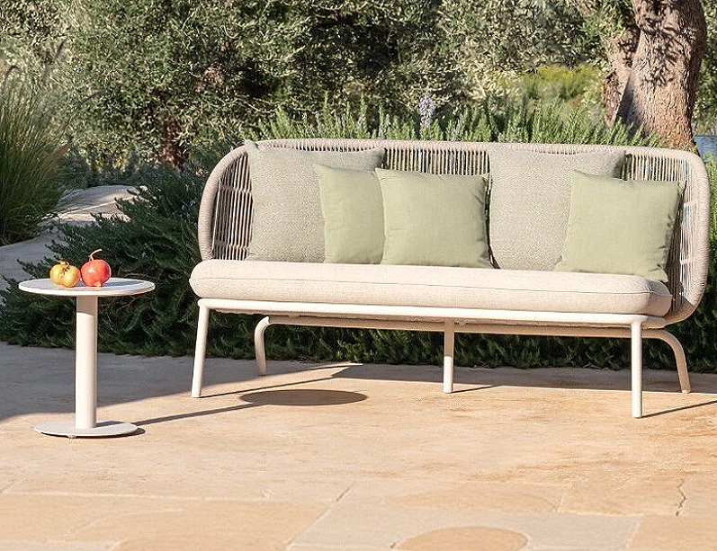 High-back Single Sofa customized size Rattan Wicker Outdoor Sofa