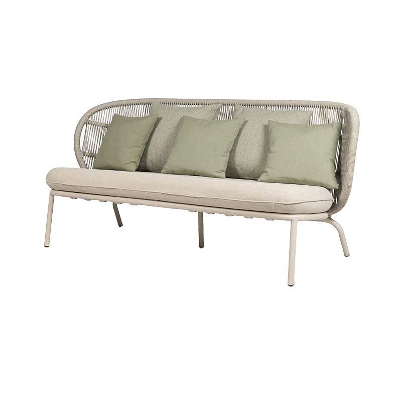 High-back Single Sofa customized size Rattan Wicker Outdoor Sofa
