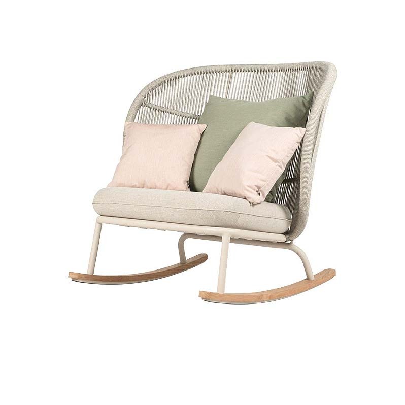 High-back Single Sofa customized size Rattan Wicker Outdoor Sofa