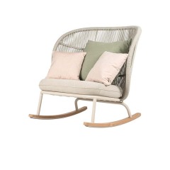 High-back Single Sofa customized size Rattan Wicker Outdoor Sofa