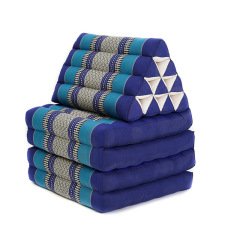 Custom Foldable Thai Style Triangle Floor Cushion, Multifunctional Ethnic Floor Pillow for Meditation & Relaxation