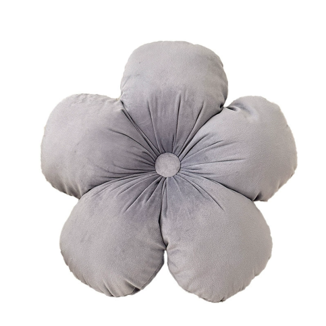 Flower Shaped Throw Pillow Sofa Cushion, Fresh Style Back Pillow, Soft Mat for Tatami Bay Window Sofa