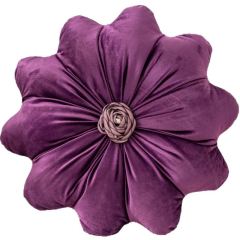 Holland Velvet Solid Color Soft Throw Pillow Home Sofa Cushion