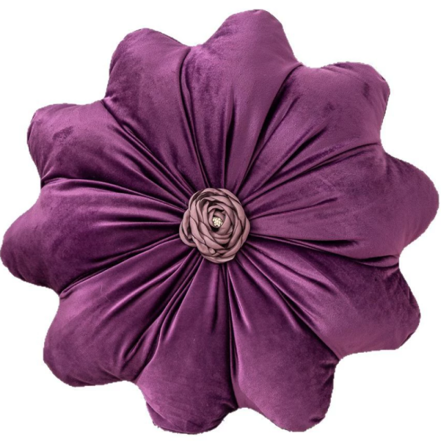 Holland Velvet Solid Color Soft Throw Pillow Home Sofa Cushion