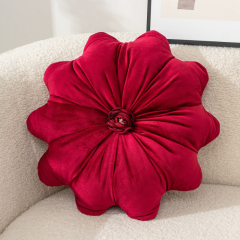Holland Velvet Solid Color Soft Throw Pillow Home Sofa Cushion