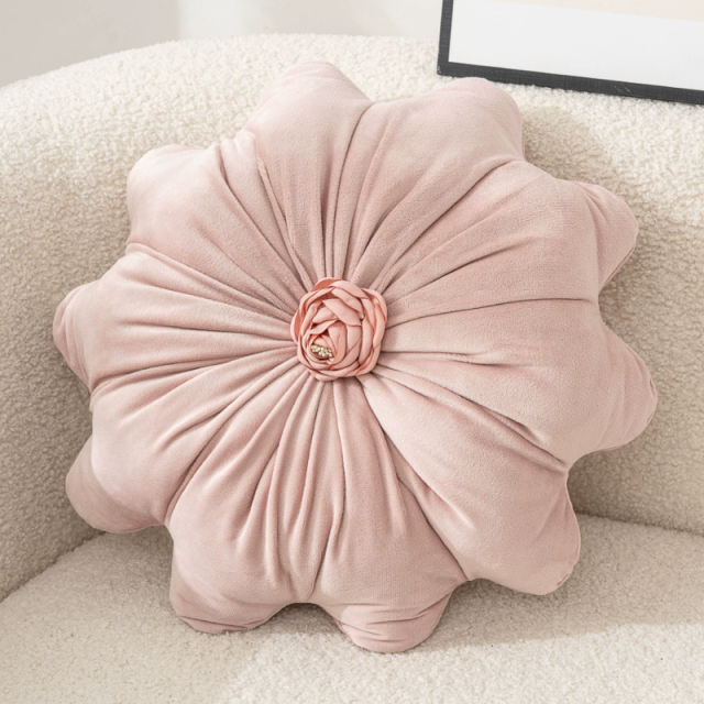 Holland Velvet Solid Color Soft Throw Pillow Home Sofa Cushion