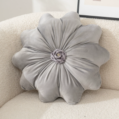 Holland Velvet Solid Color Soft Throw Pillow Home Sofa Cushion