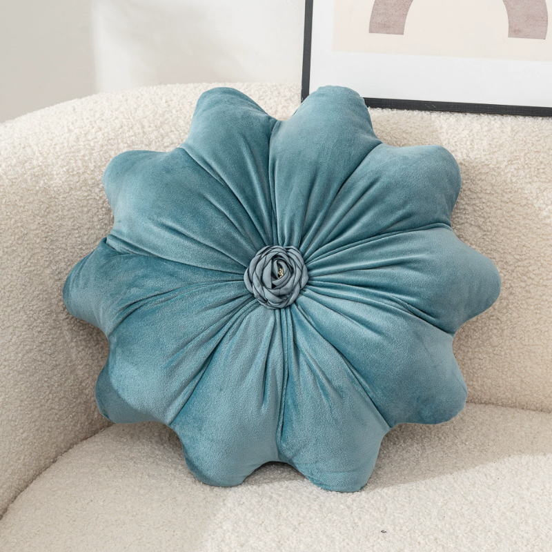 Holland Velvet Solid Color Soft Throw Pillow Home Sofa Cushion