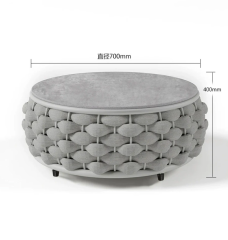 Waterproof Outdoor Patio Sofa, Lazy Leisure Rattan Chair
