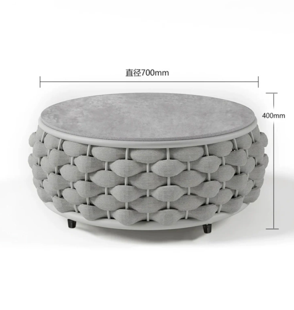 Waterproof Outdoor Patio Sofa, Lazy Leisure Rattan Chair