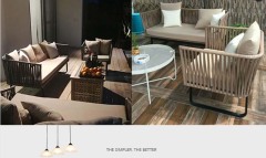 Lounge Garden Furniture Set Poly Rattan, Dining Set, Outdoor Sofa, Armchair & Table