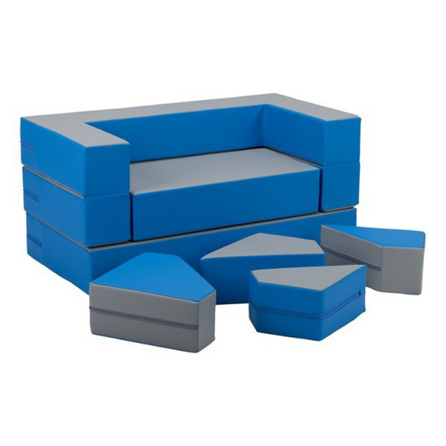 Custom Modular Kids Foam Play Sofa, DIY Building Block Climbing Mat, Multifunctional Convertible Children Modular Play Couch
