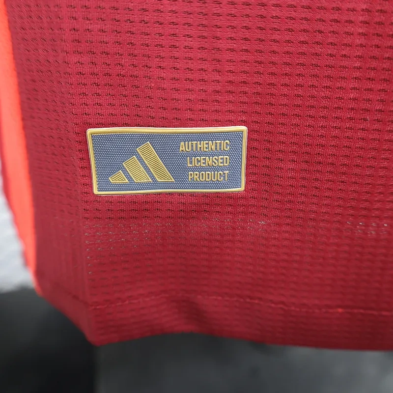 24-25 Manchester United Home Long Sleeve Player Version