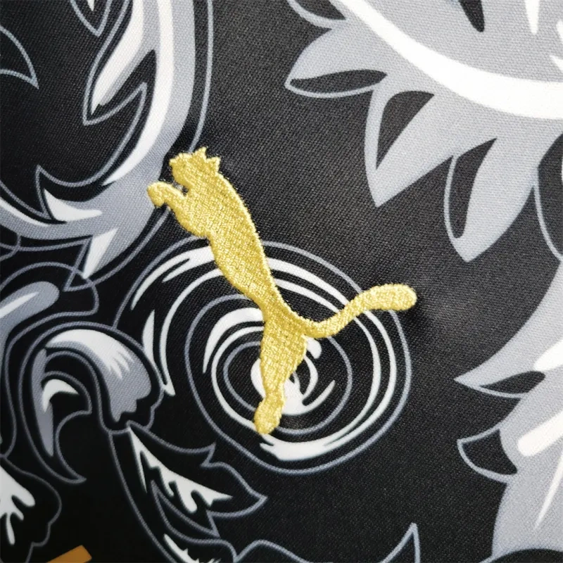 2023 Italy Nation VERSACE Special Edition Black Jersey