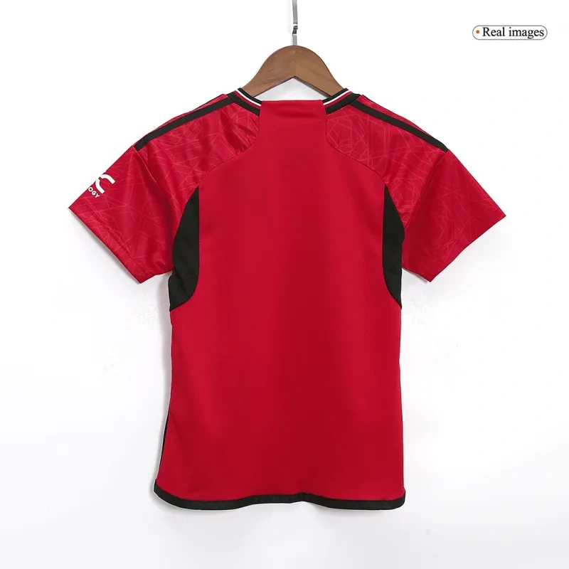 Kids Manchester United 2023/24 Home Jersey Kit