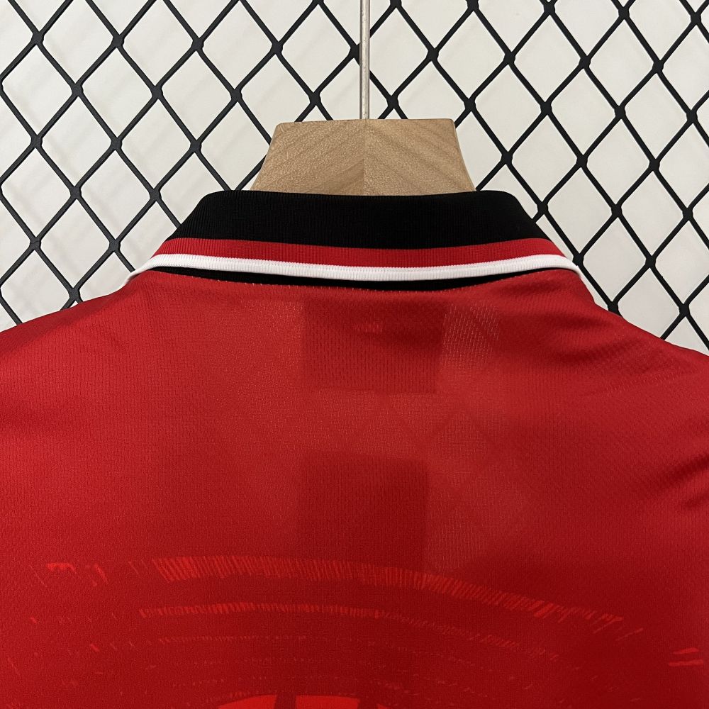 Manchester United 94-96 Home Retro Kid Kits Youth Apparels Jersey
