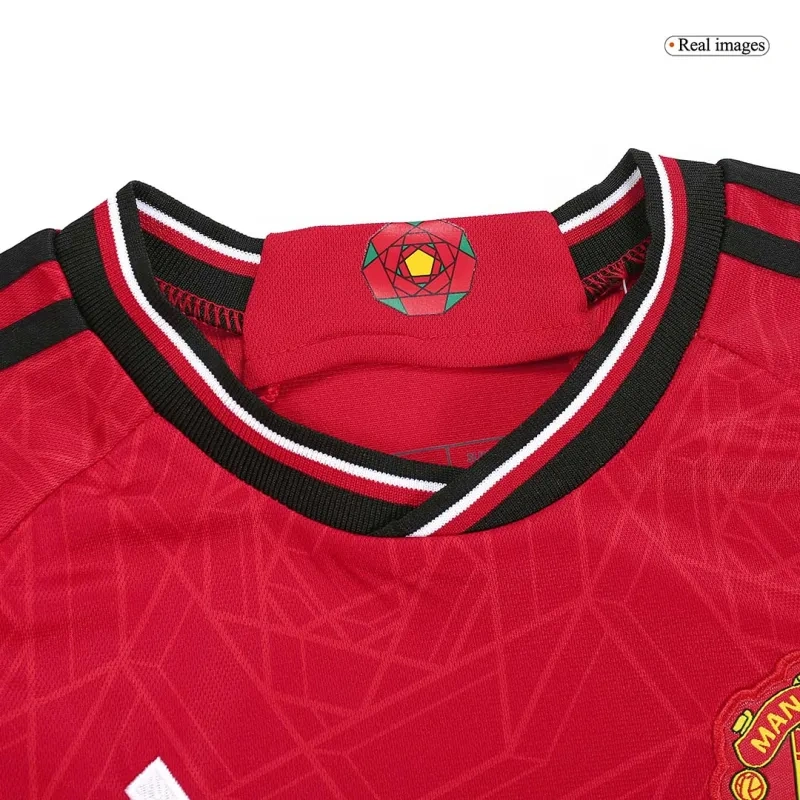 Kids Manchester United 2023/24 Home Jersey Kit