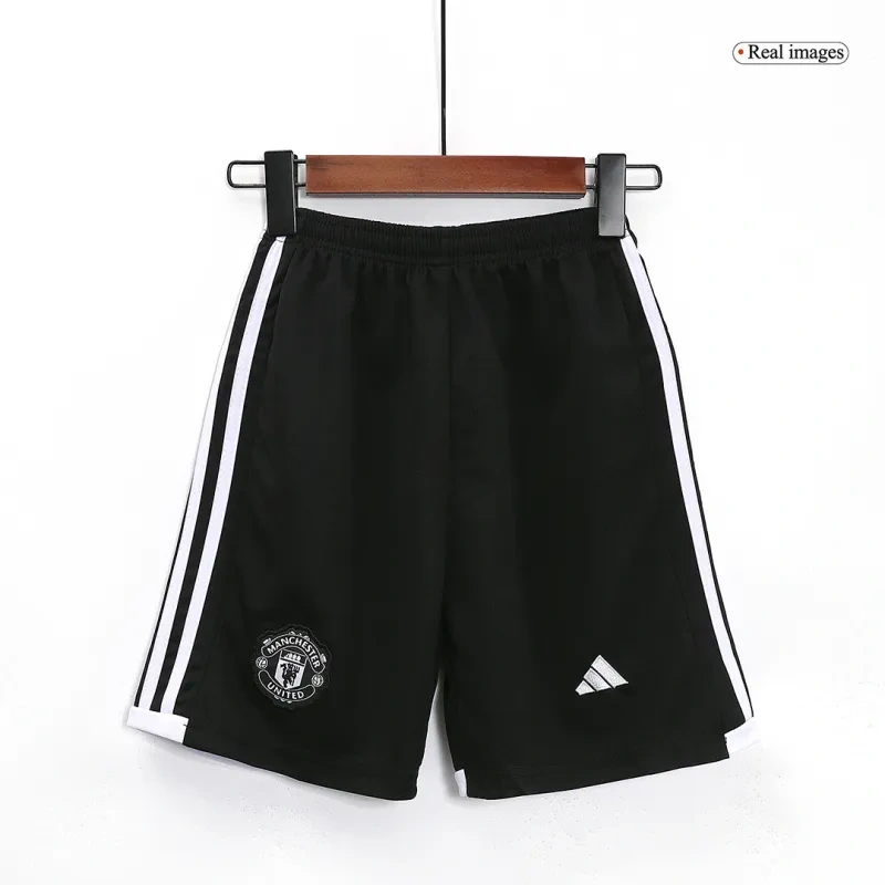 Kids Manchester United 2023/24 Away Jersey Kit