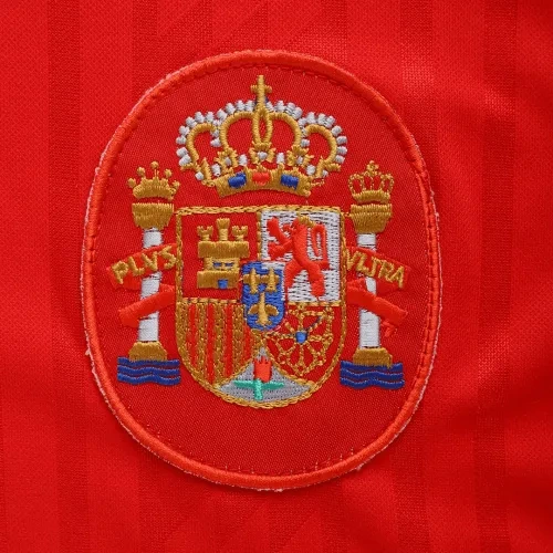 1994 Spain Nation Retro Jersey Home World Cup