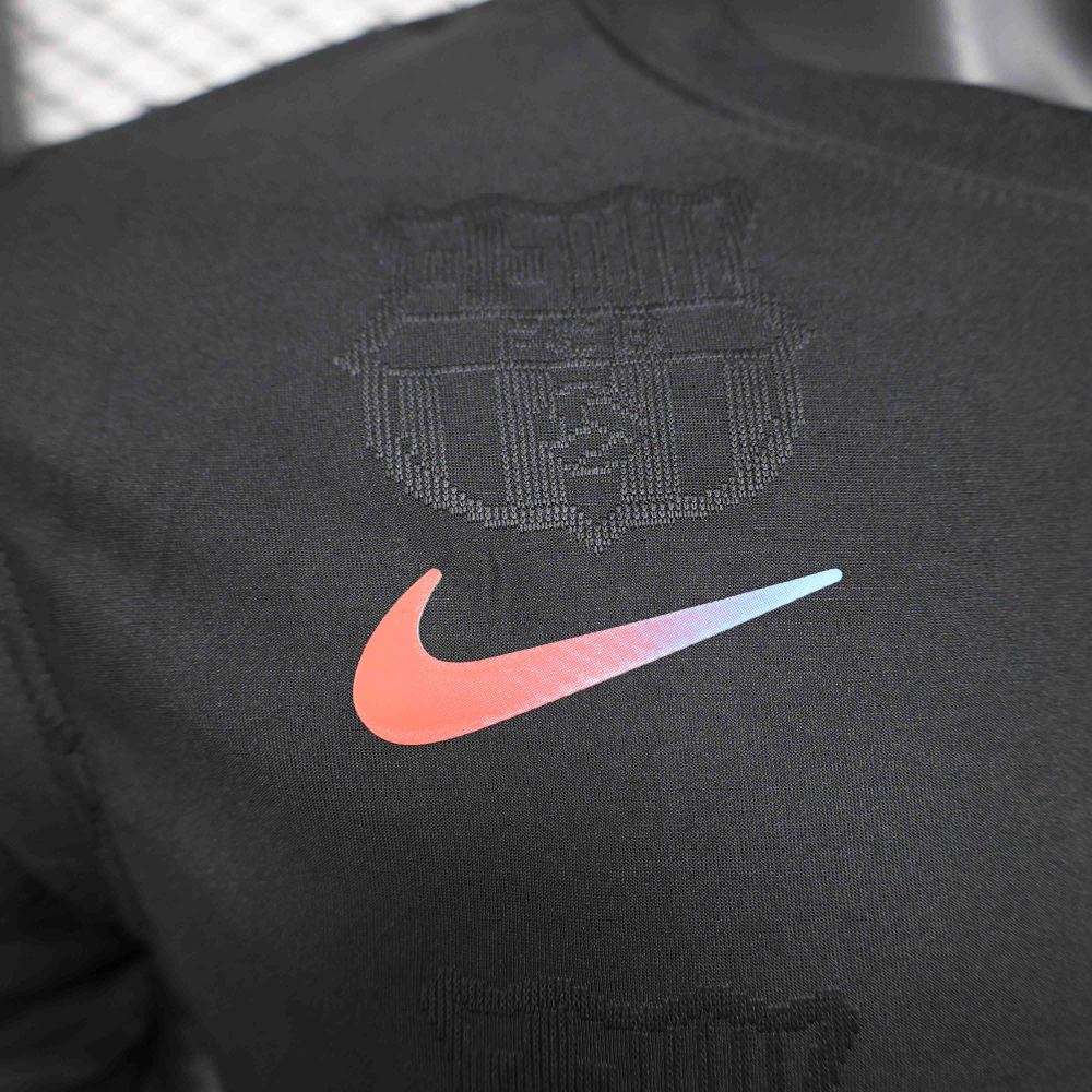 Spotify Barcelona 2024-25 black Player Version Soccer Jersey