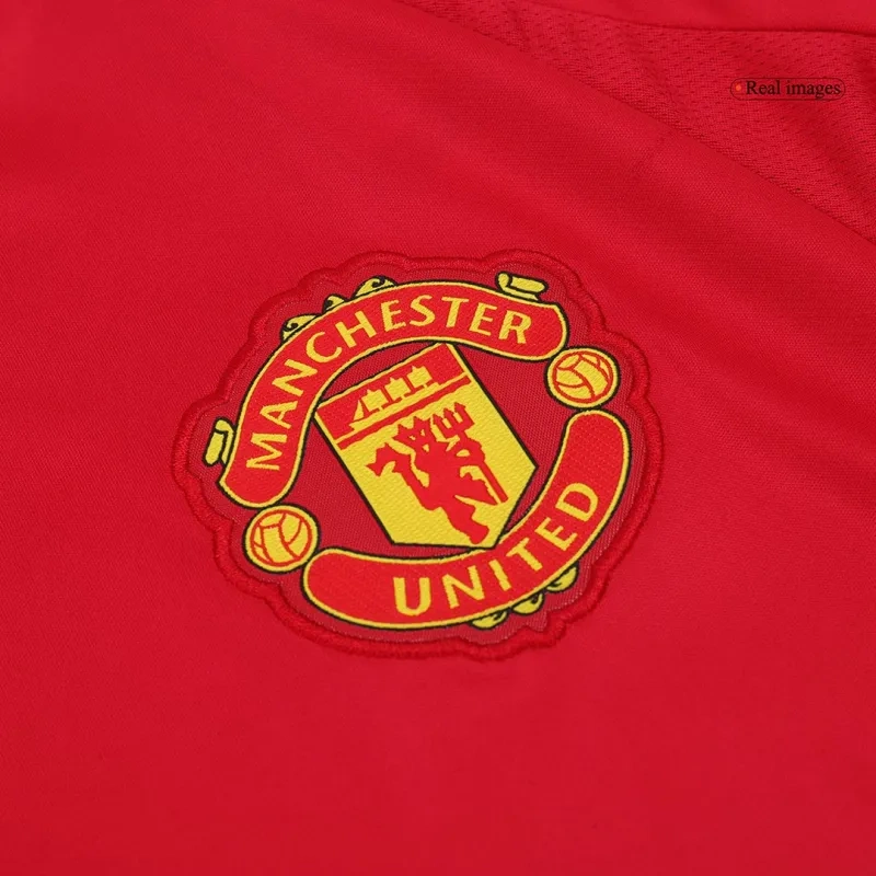 Manchester 2024/25 United Home Long Sleeve Jersey