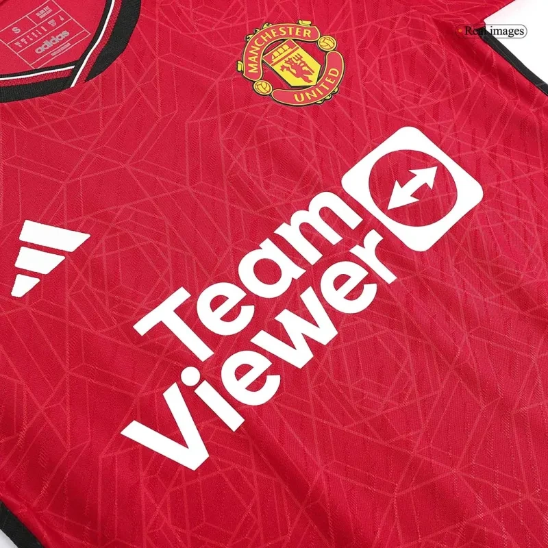 Manchester United 2023/24 Home Jersey Player Version