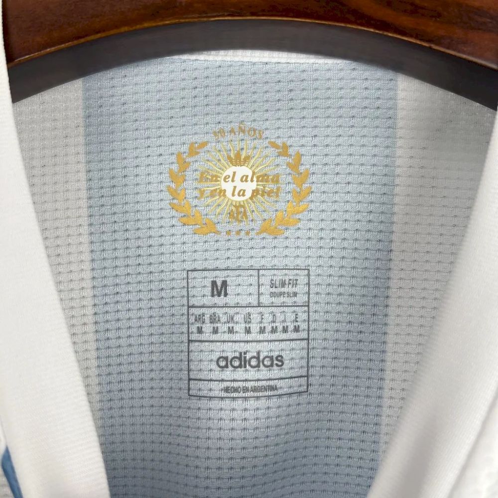 MESSI #10 Argentina Nation 50 Years Anniversary Collection Jersey 2024
