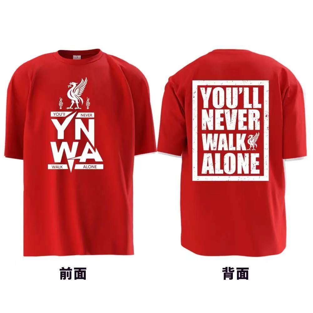 2025 Premier League Liverpool Championship Commemorative 20 Champions League Short Sleeve T-shirt