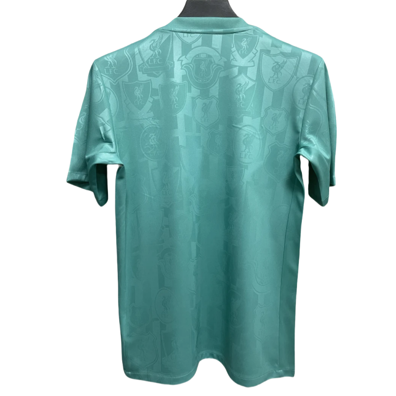 Liverpool Pre-match Training Green Jersey  2024/2025