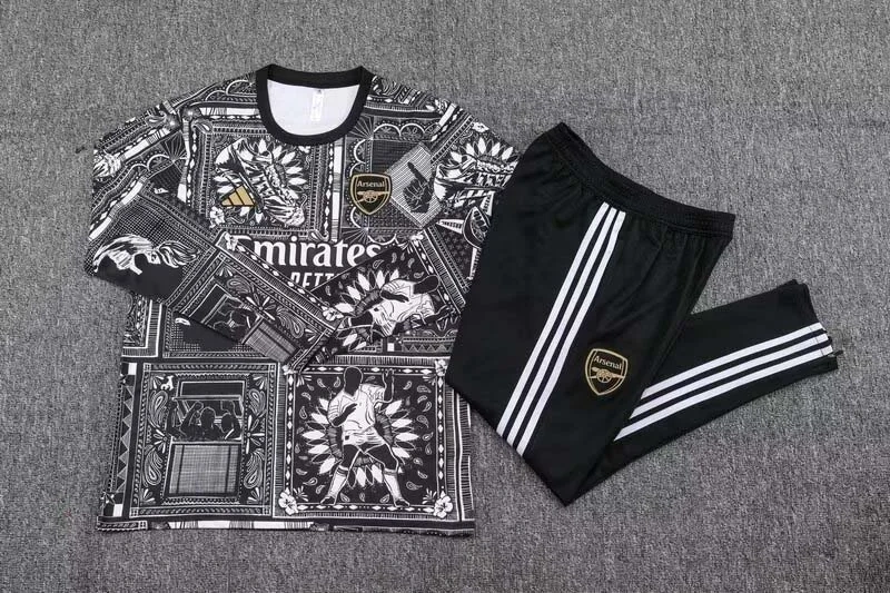 Arsenal Training Wear Black Football Shirt  2023