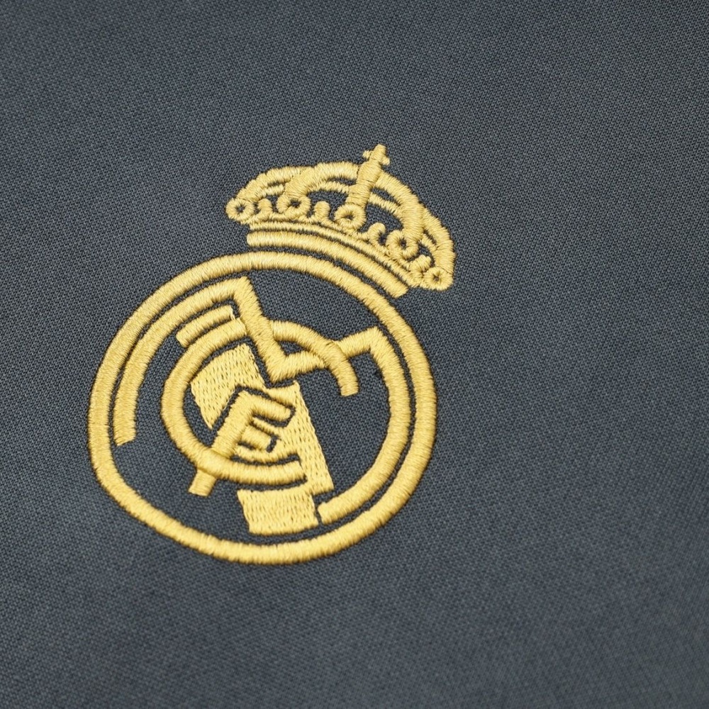 23-24 Real Madrid deep green training suit football sportswear