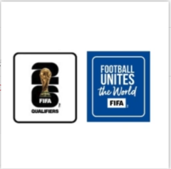 2026 WORLDCUP QUALIFIER&FOOTBAL UNITES BADGES