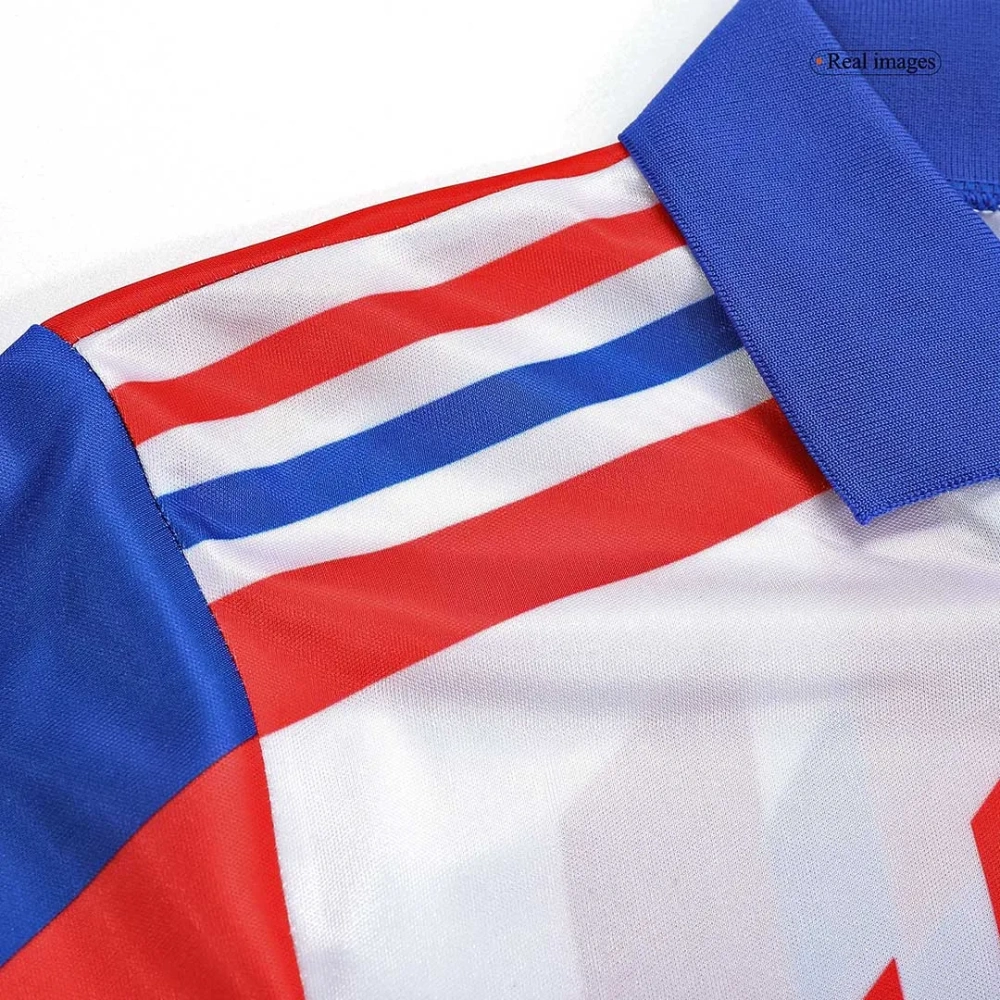 1990 France Retro Jersey Home World Cup