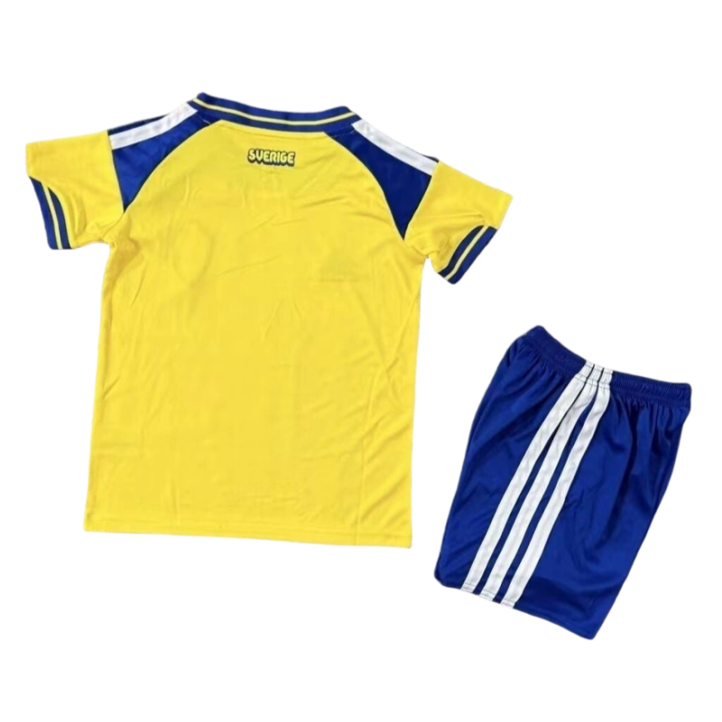 Sweden World Cup 2026 Home Kids Kit & Jersey + Shorts