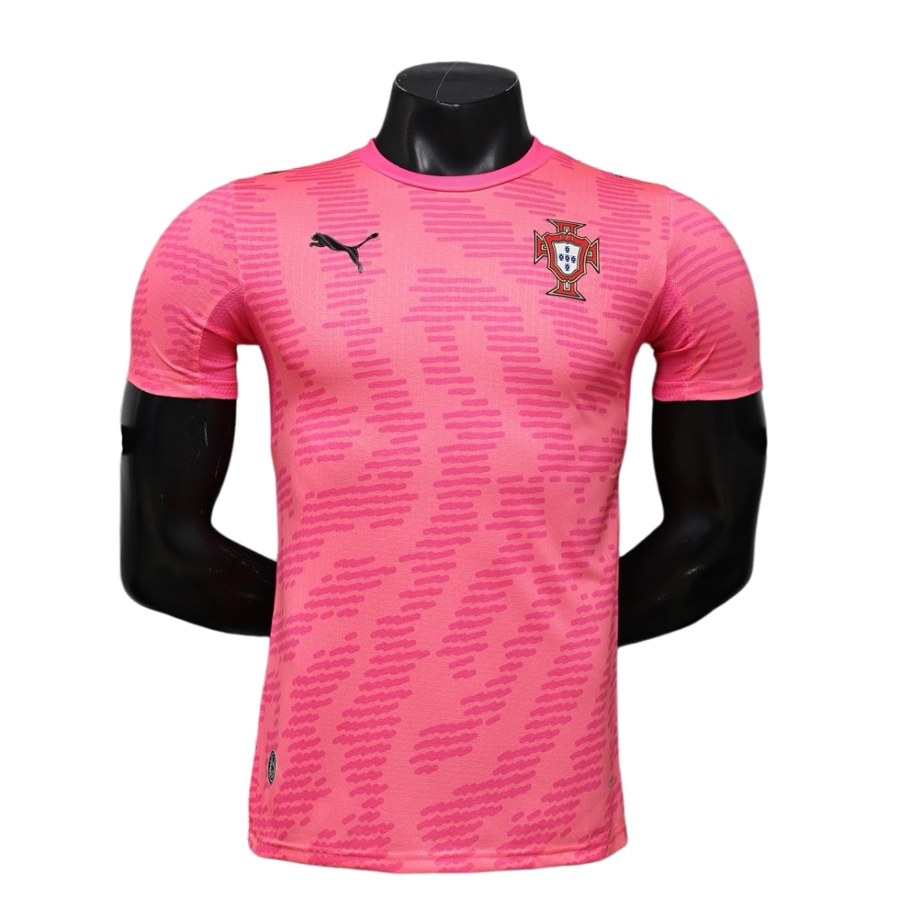 2026 Portugal Pink Goalkeeper World Cup Jersey