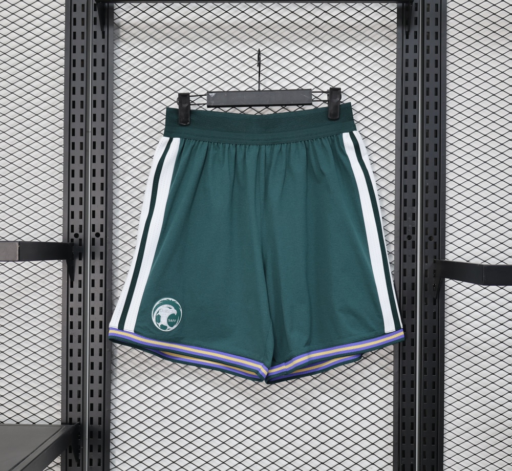 Saudi Arabia Authentic Football Jersey Home Shorts World Cup 2026