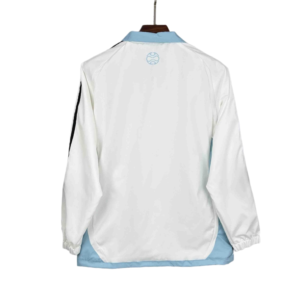 Argentina retro trench coat jacket, blue, 2026 World Cup